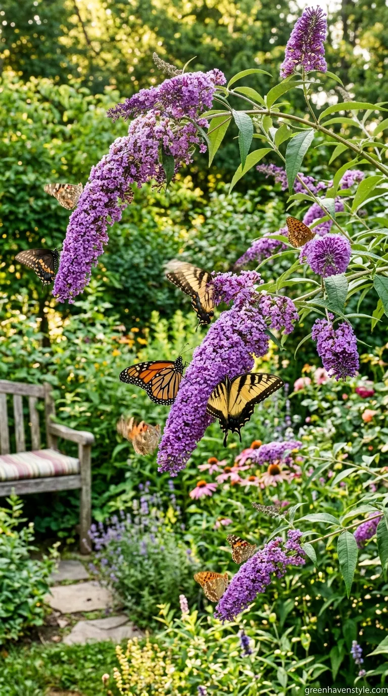 Butterfly Bush Focal Points