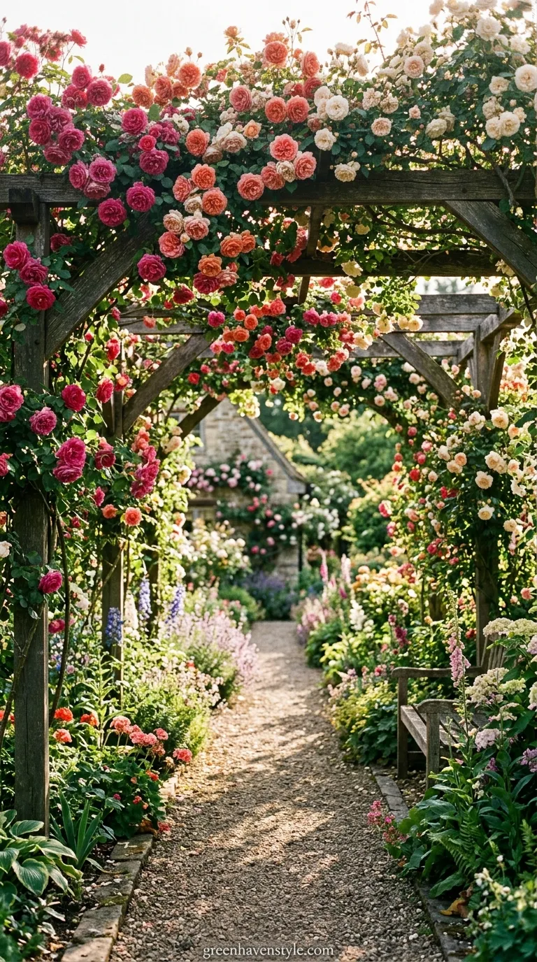 Climbing Rose Canopy 1