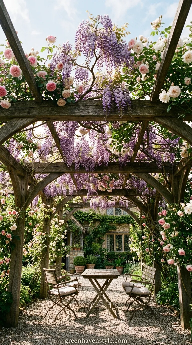 Climbing Vine Pergola