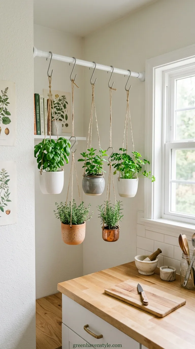 Corner Tension Rod Garden