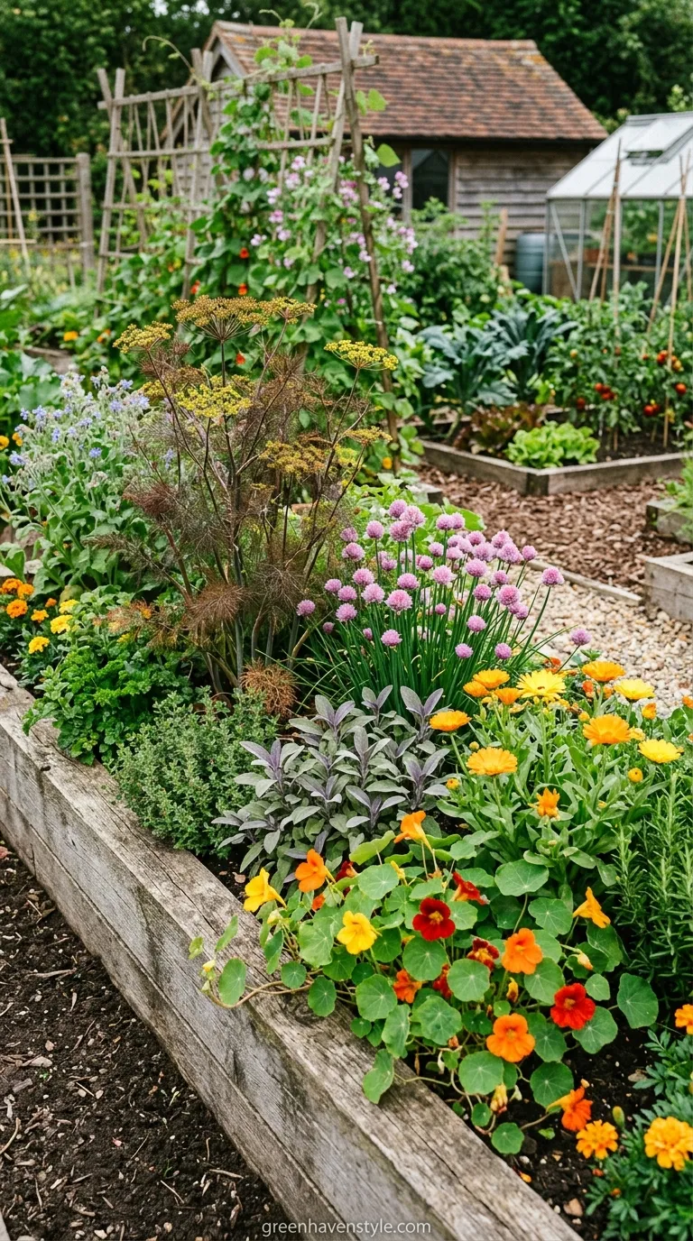 Cottage Herb and Flower Blend