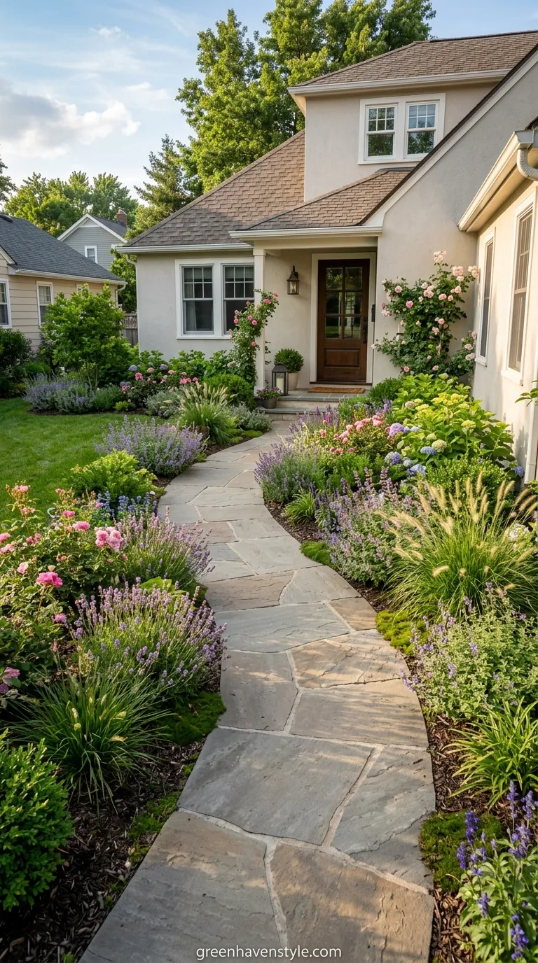 Curved Pathway Design