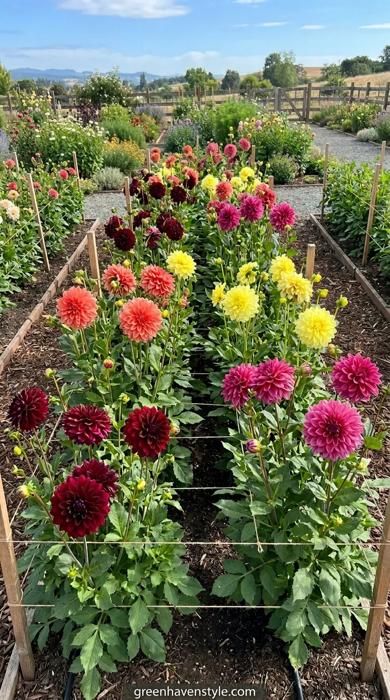 Dahlia Cutting Garden
