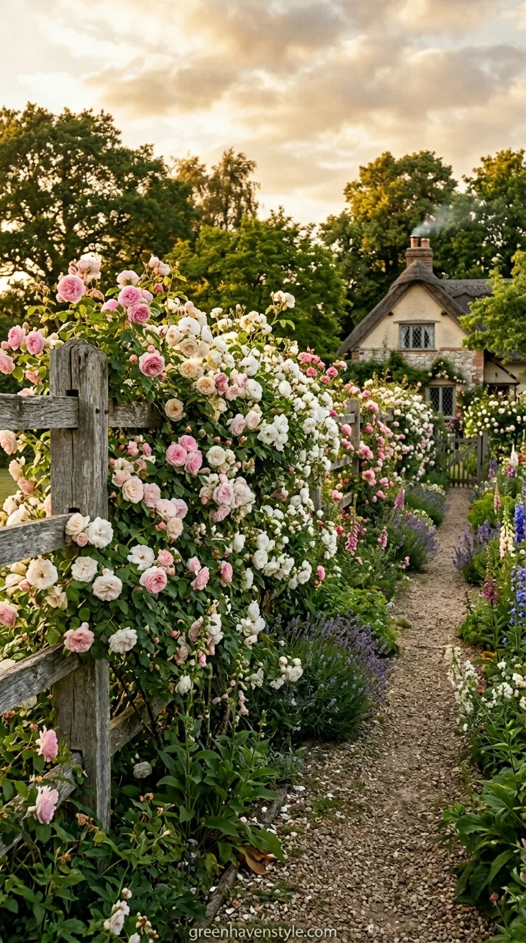 Fence Line Rose Coverage