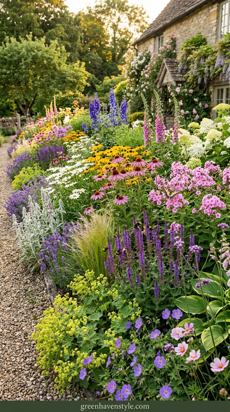 Flowering Perennial Border 1