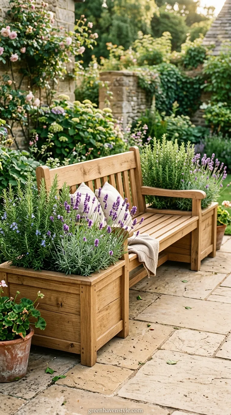 Foldable Furniture With Planters