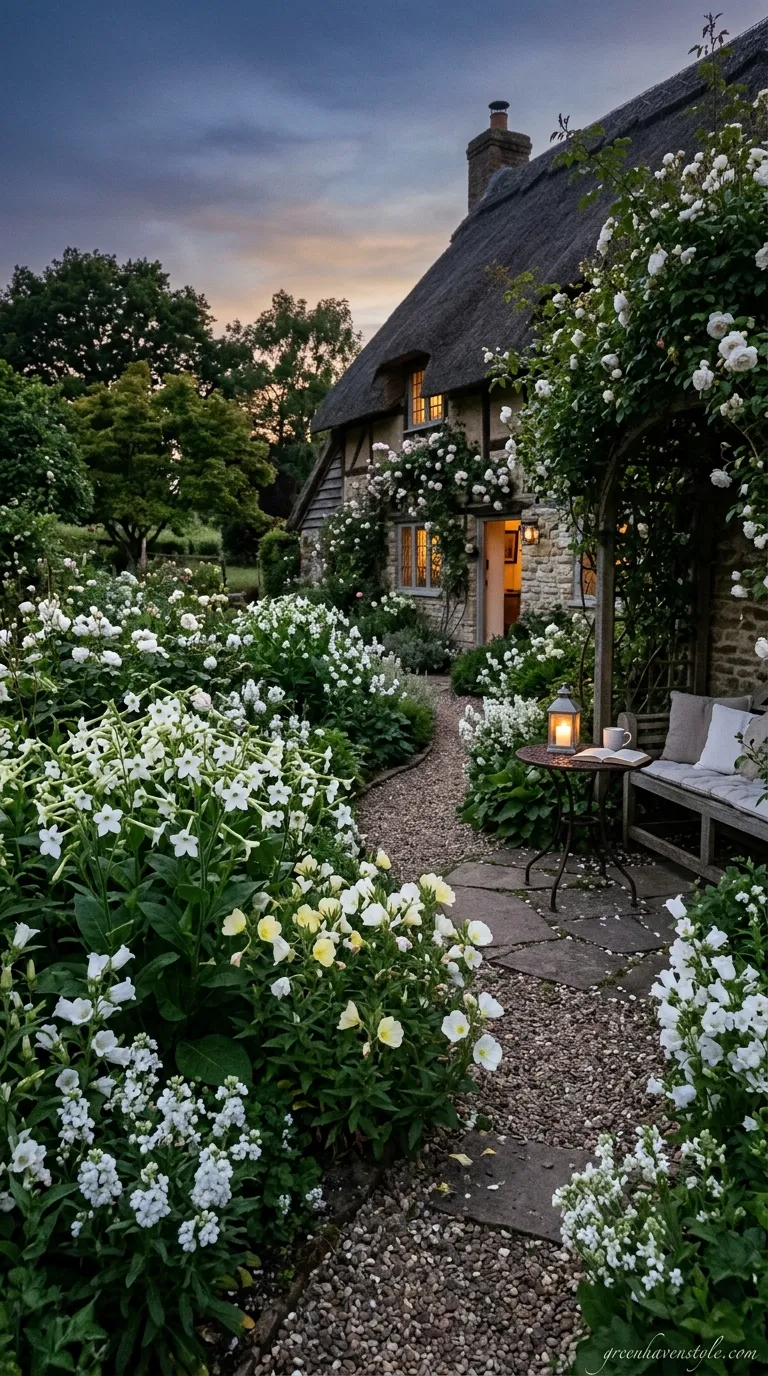 Fragrant Evening Border 1