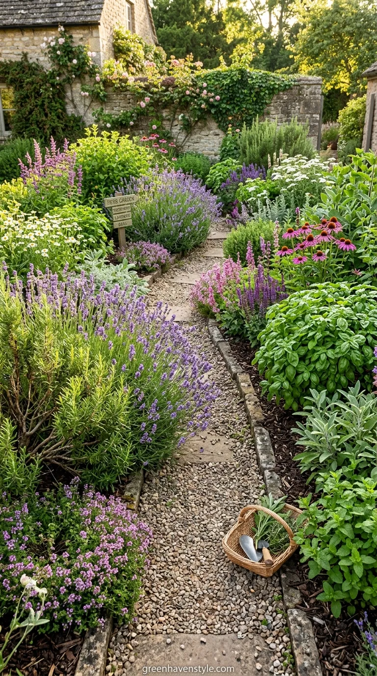 Fragrant Herb and Flower Garden 1