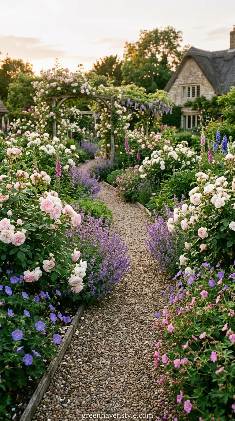Fragrant Rose Pathway Edging