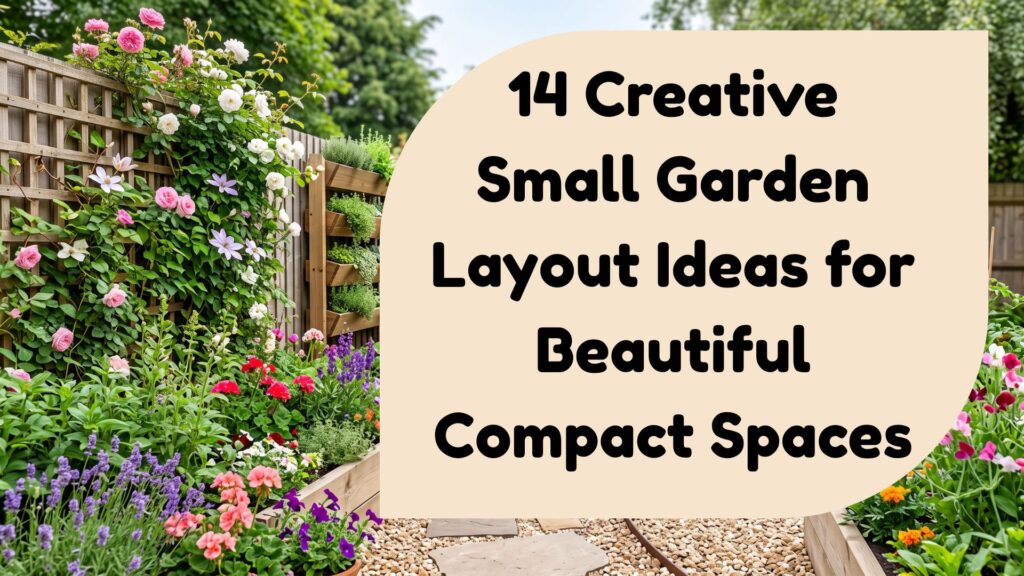 14 Creative Small Garden Layout Ideas for Beautiful Compact Spaces