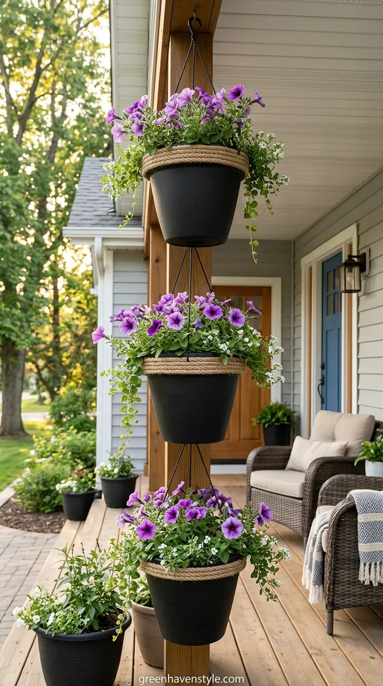 Hanging Basket Makeovers
