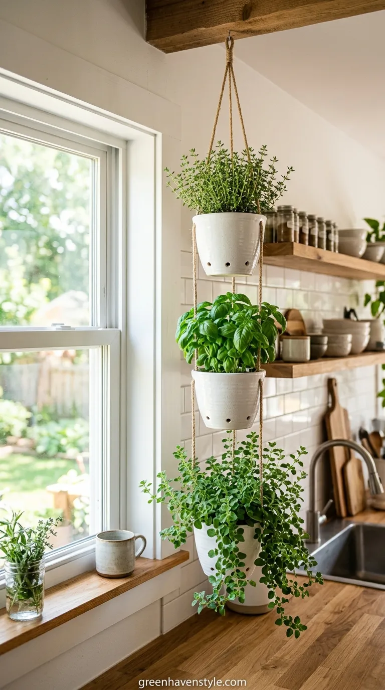 Hanging Tiered Planters
