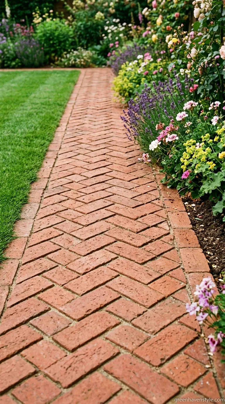 Herringbone Pattern Border