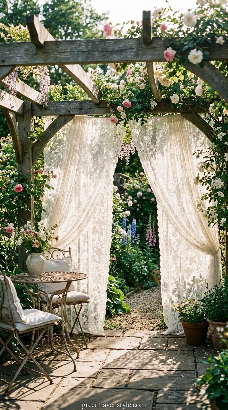 Lace Curtain Backdrop