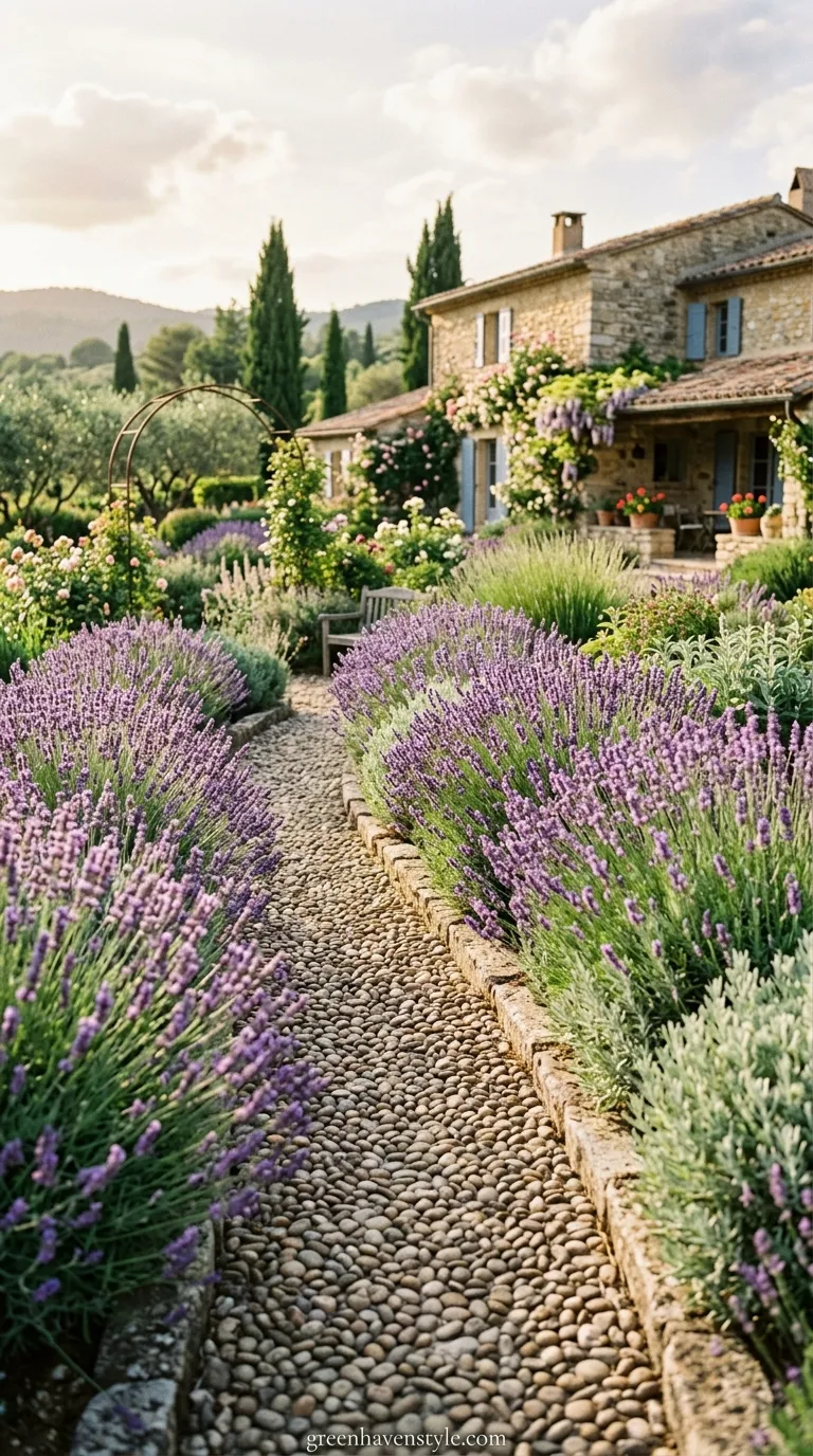 Lavender Pathway Accent