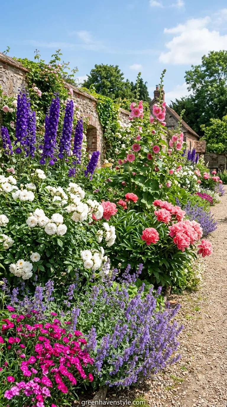 Layered Border Planting