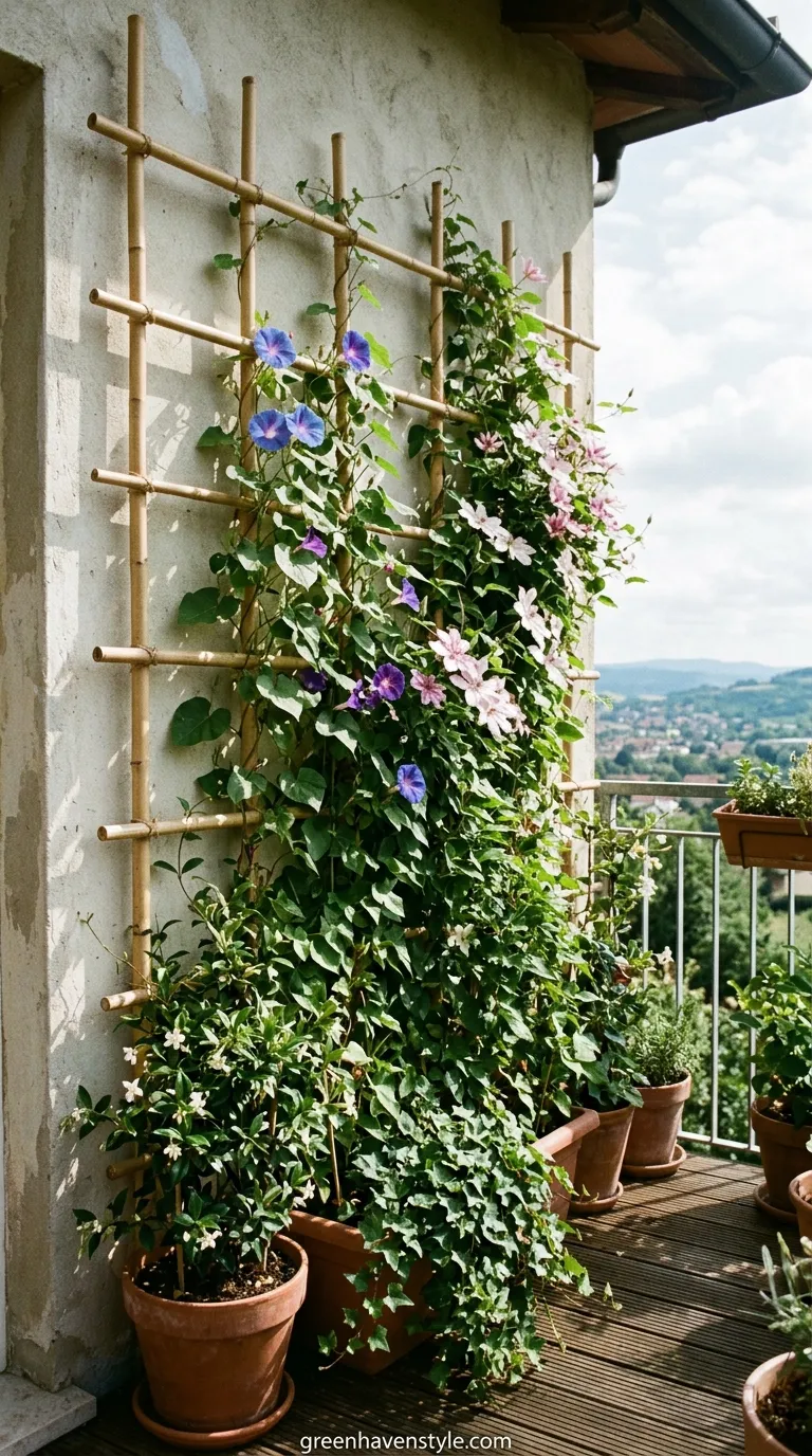 Lightweight Bamboo Trellis