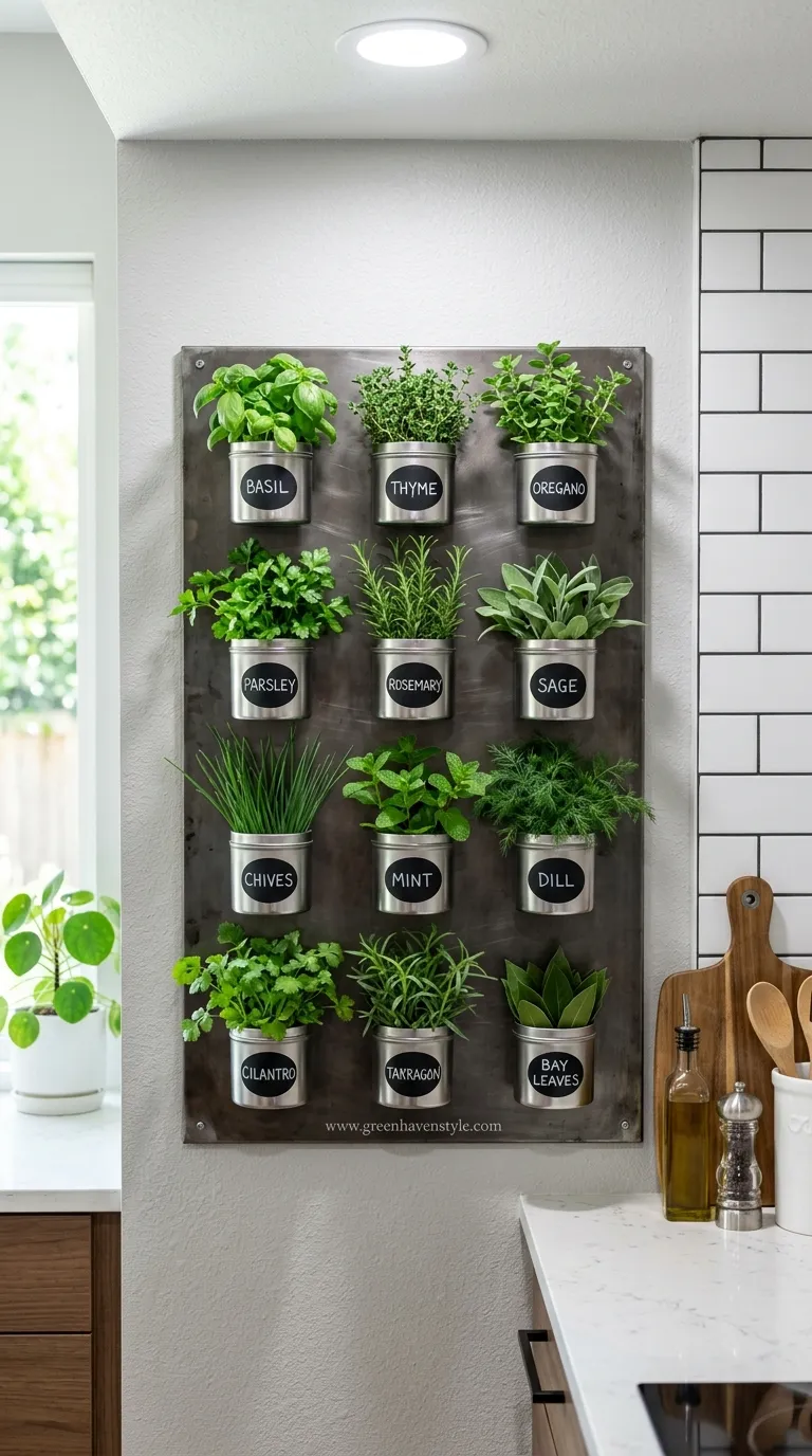 Magnetic Pot Wall