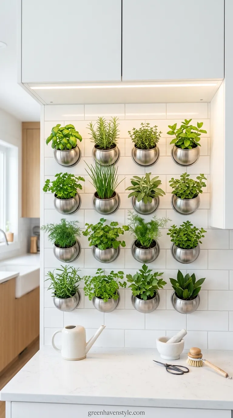 Magnetic Wall Mounted Planters