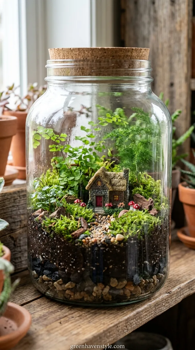 Mason Jar Terrarium