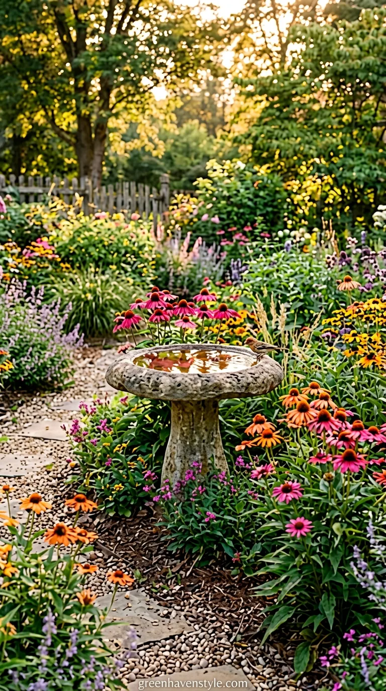Mushroom Bird Bath