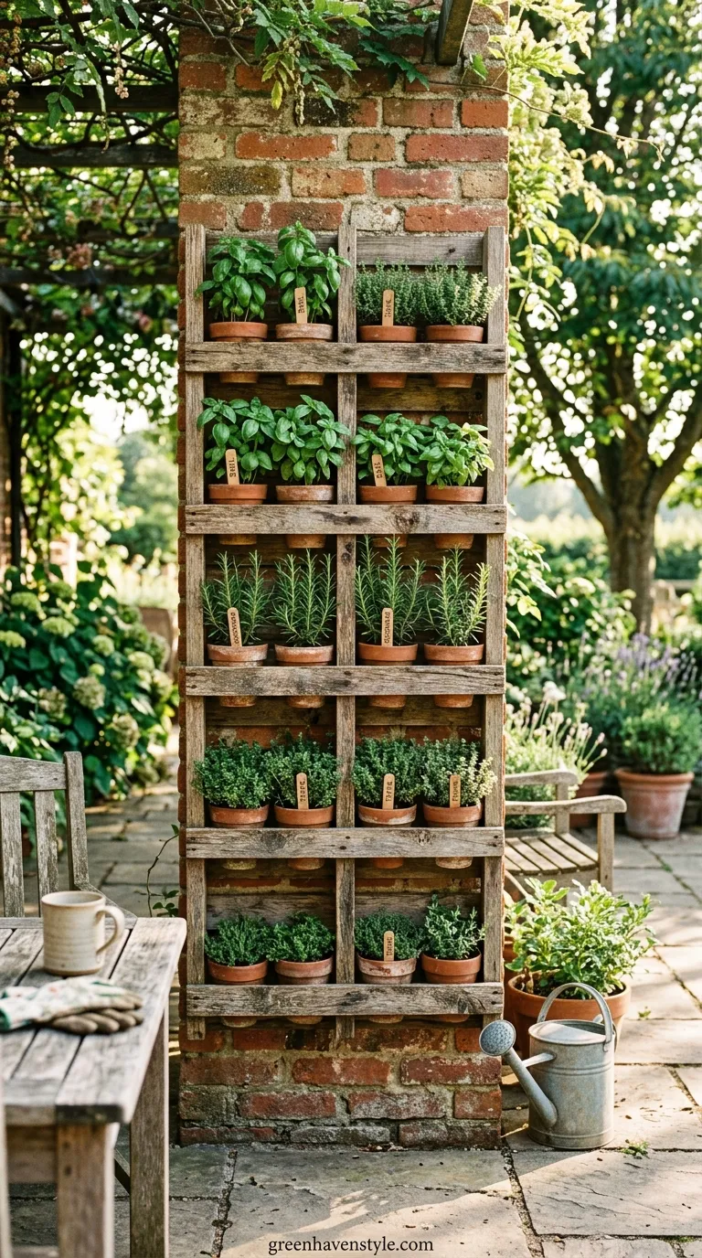 Pallet Wall Planter