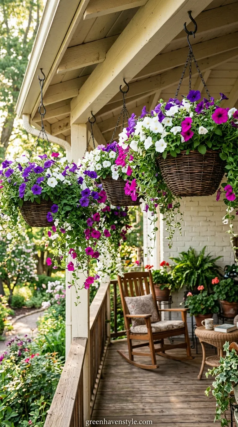 Petunia Hanging Baskets