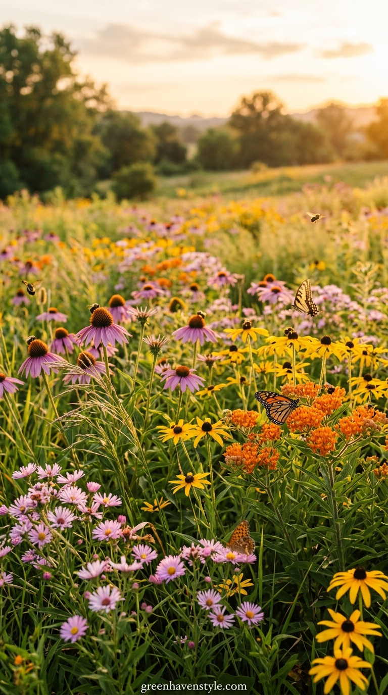 Pollinator Friendly Wildflower Meadow