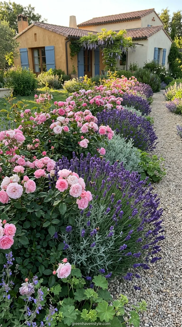 Rose and Lavender Pairing