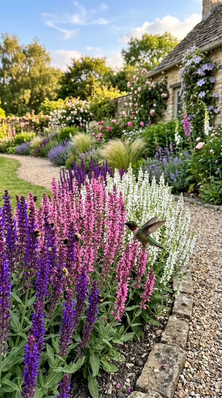 Salvia Gradient Plantings