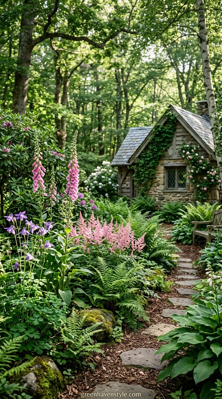 Shaded Woodland Corner
