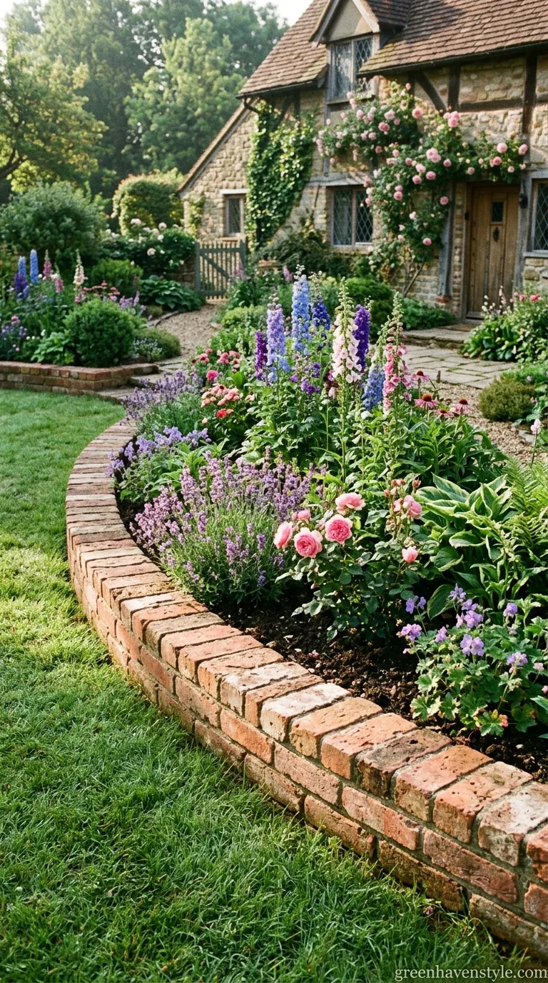 Stacked Double Layer Edging