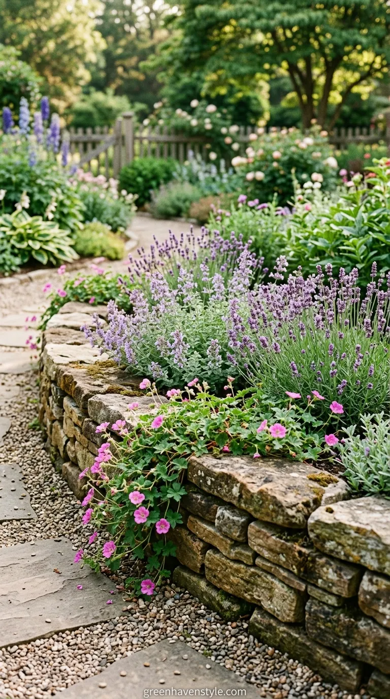Stacked Stone Borders