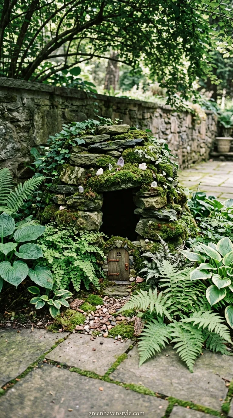 Stacked Stone Fairy Grotto