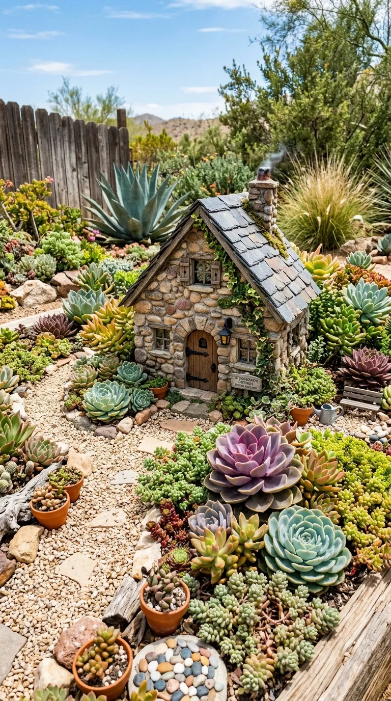 Succulent Garden Hideaway