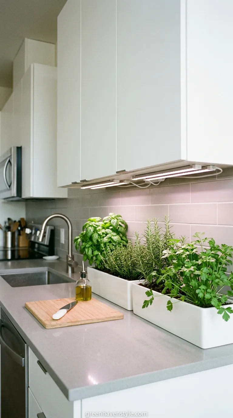 Under Cabinet Lighting Garden
