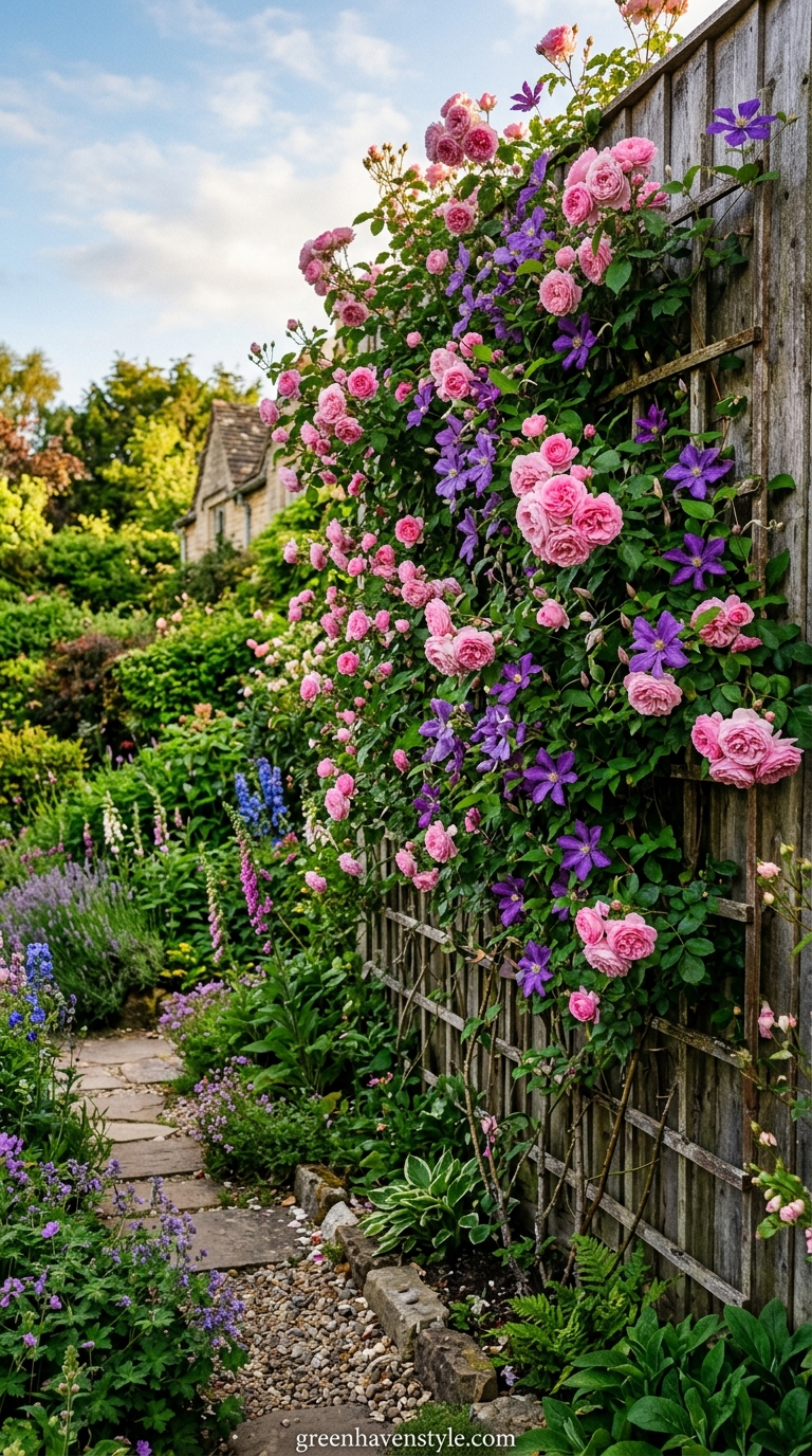Vertical Flower Wall