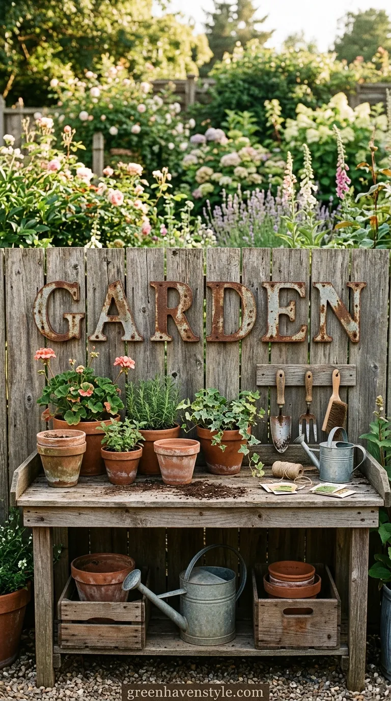 Vintage Signage and Metal Letters