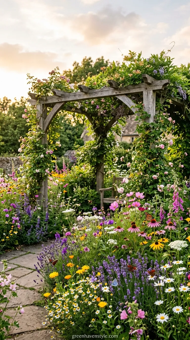 Wildflower Cottage Border