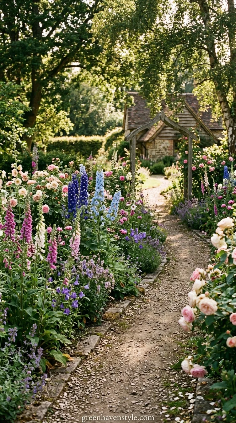 Winding Gravel Pathway