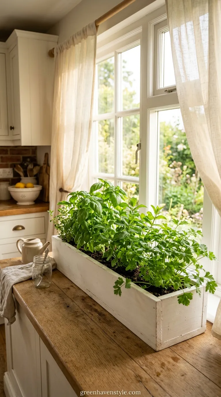 Windowbox Planter Indoors