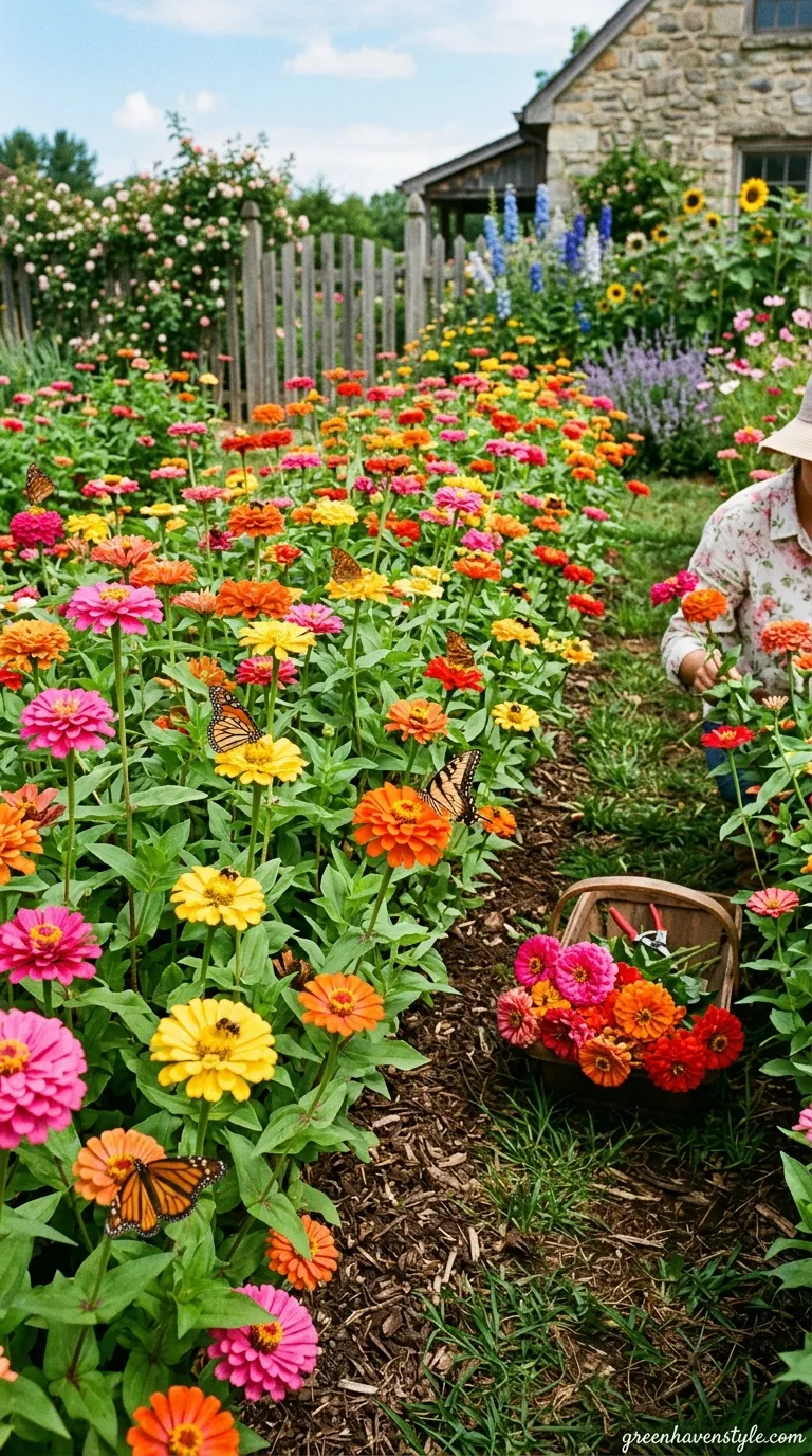 Zinnia Cutting Gardens