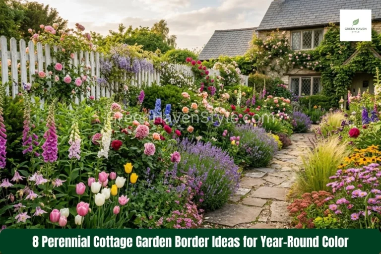 8 Perennial Cottage Garden Border Ideas for Year-Round Color