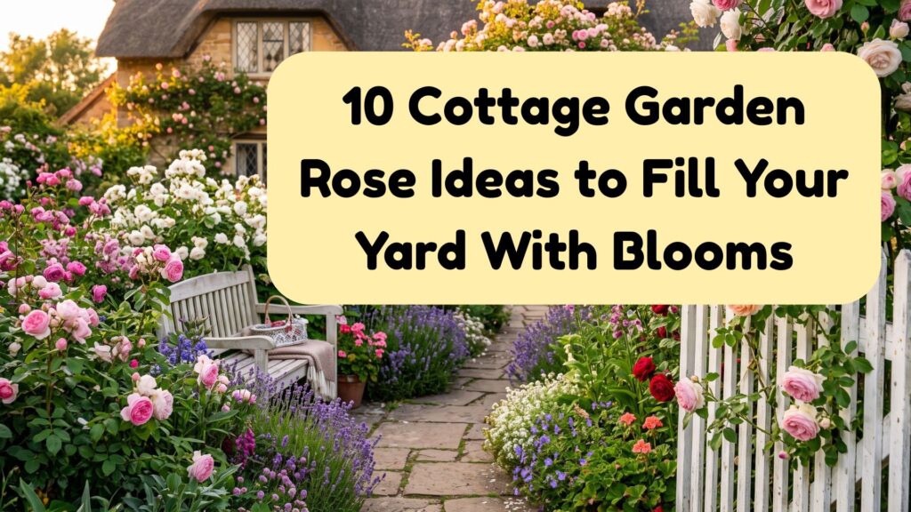 10 Cottage Garden Rose Ideas to Fill Your Yard With Blooms