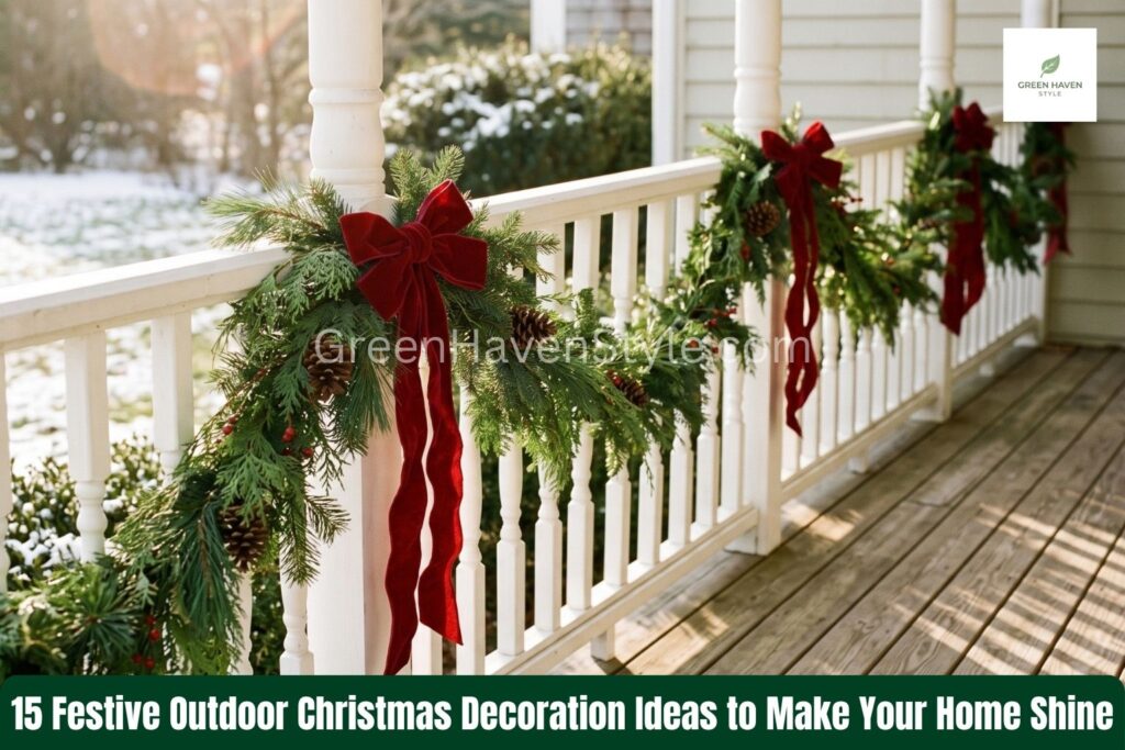 Festive Outdoor Christmas Decoration Ideas